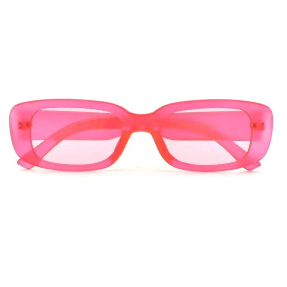 Hot Pink Sunglasses - Picture 3 of 6